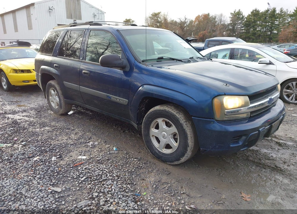 2003 CHEVROLET TRAILBLAZER LS VIN: 1GNDT13S332411808