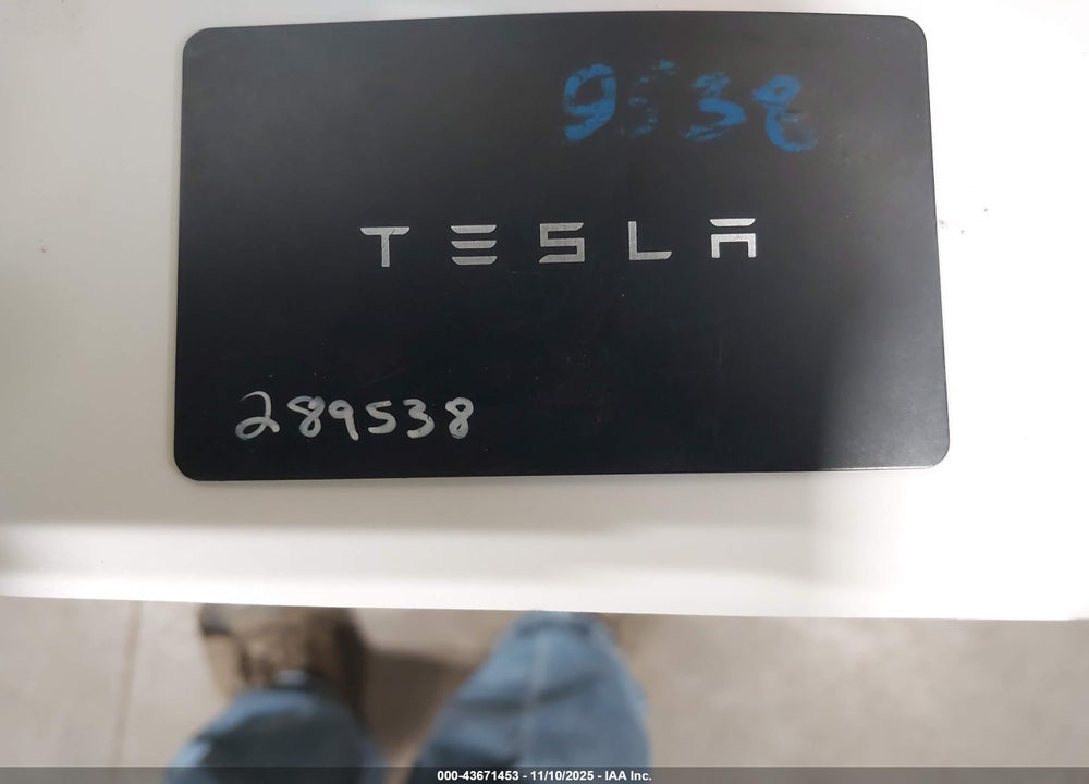 2022 TESLA MODEL 3 LONG RANGE DUAL MOTOR ALL-WHEEL DRIVE VIN: 5YJ3E1EB8NF289538