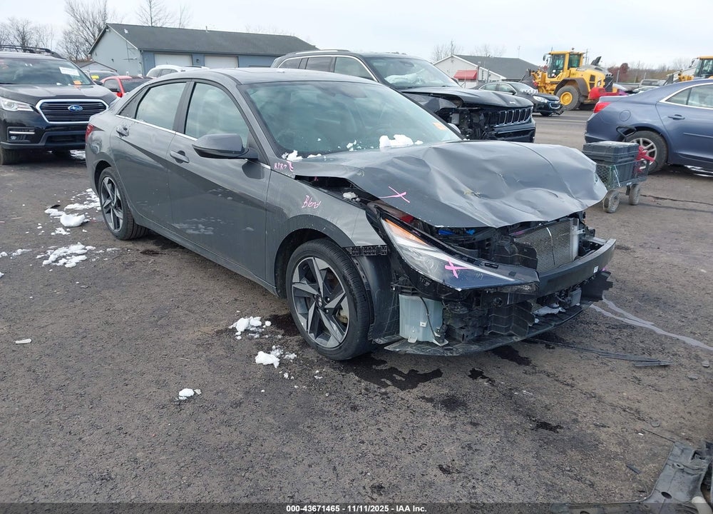 2023 HYUNDAI ELANTRA HYBRID LIMITED VIN: KMHLN4AJXPU087188