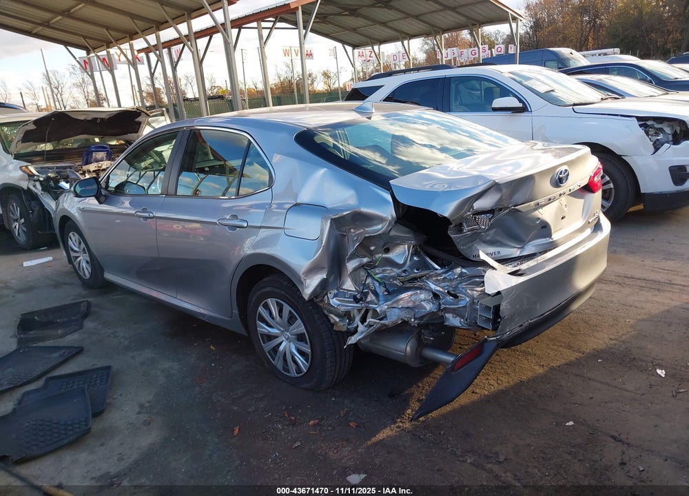 2020 TOYOTA CAMRY LE HYBRID VIN: 4T1C31AK1LU520792