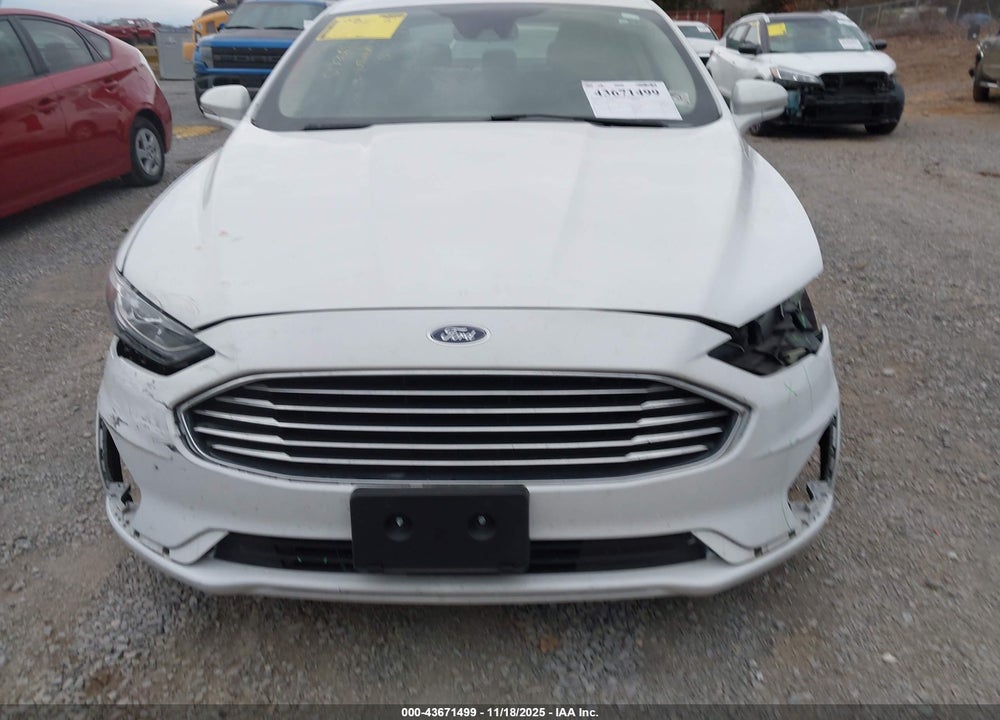 2019 FORD FUSION SEL VIN: 3FA6P0CD2KR181678