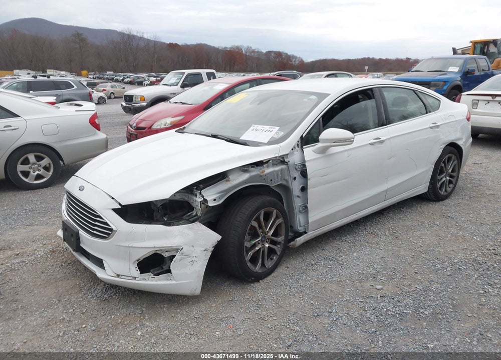 2019 FORD FUSION SEL VIN: 3FA6P0CD2KR181678