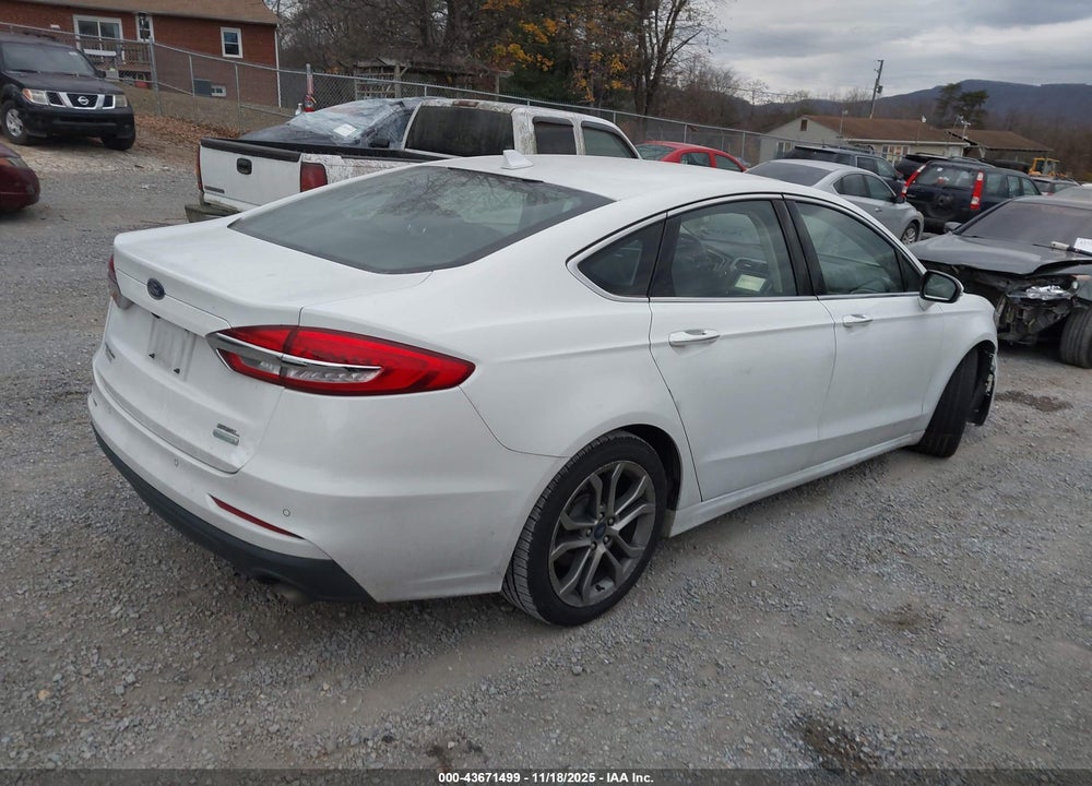 2019 FORD FUSION SEL VIN: 3FA6P0CD2KR181678