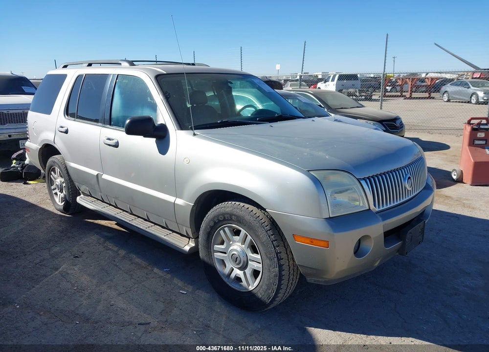 2003 MERCURY MOUNTAINEER VIN: 4M2DU86K43ZJ18625