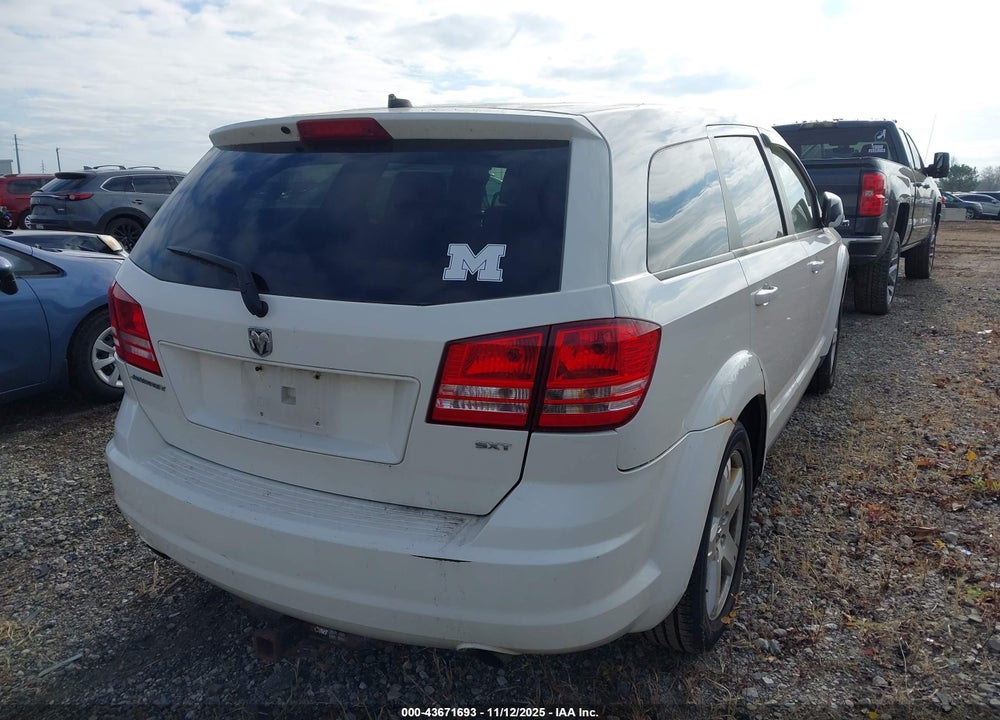 2009 DODGE JOURNEY SXT VIN: 3D4GG57V19T247930