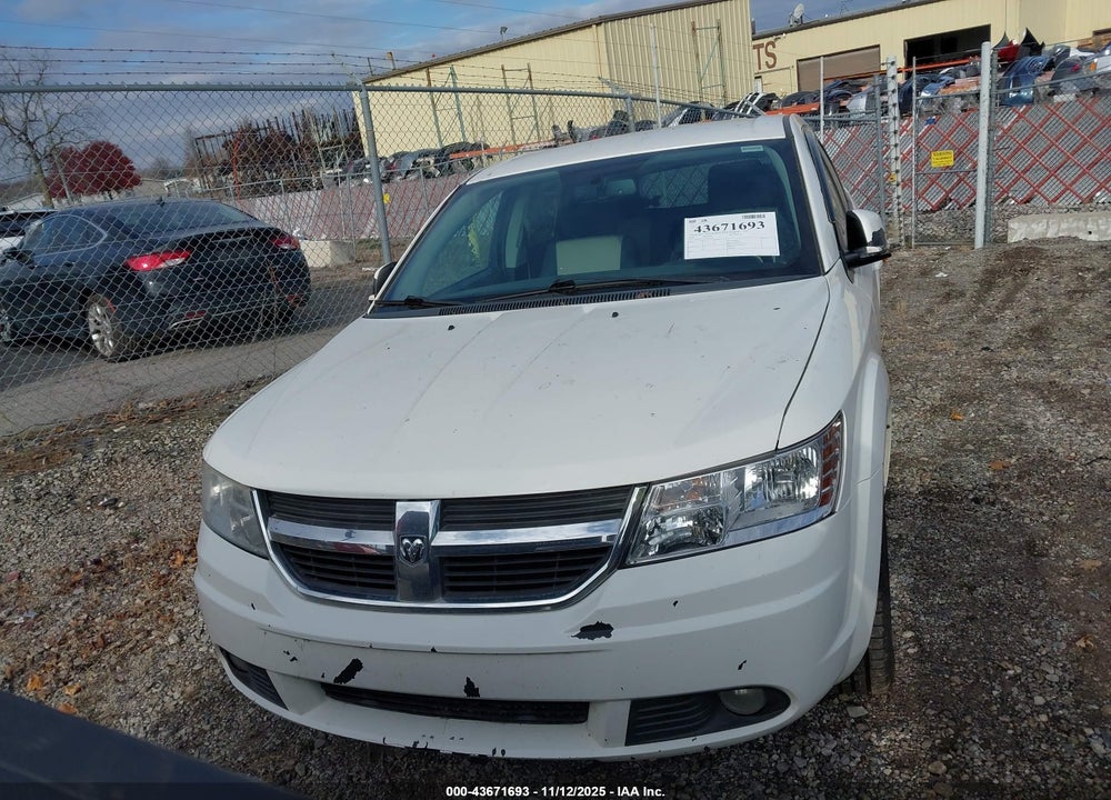 2009 DODGE JOURNEY SXT VIN: 3D4GG57V19T247930