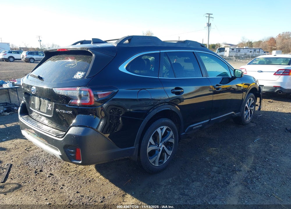 2021 SUBARU OUTBACK LIMITED VIN: 4S4BTANC6M3188659