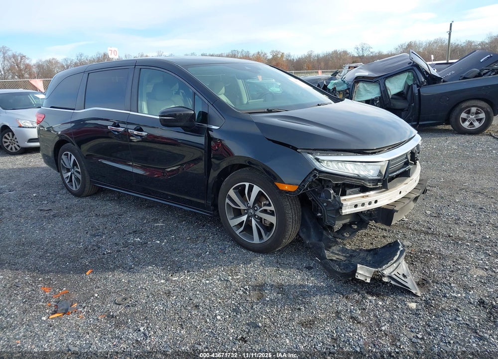 2022 HONDA ODYSSEY TOURING VIN: 5FNRL6H8XNB005937