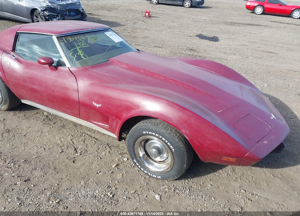1977 CHEV CORVETTE VIN: 00001Z37L7S431324