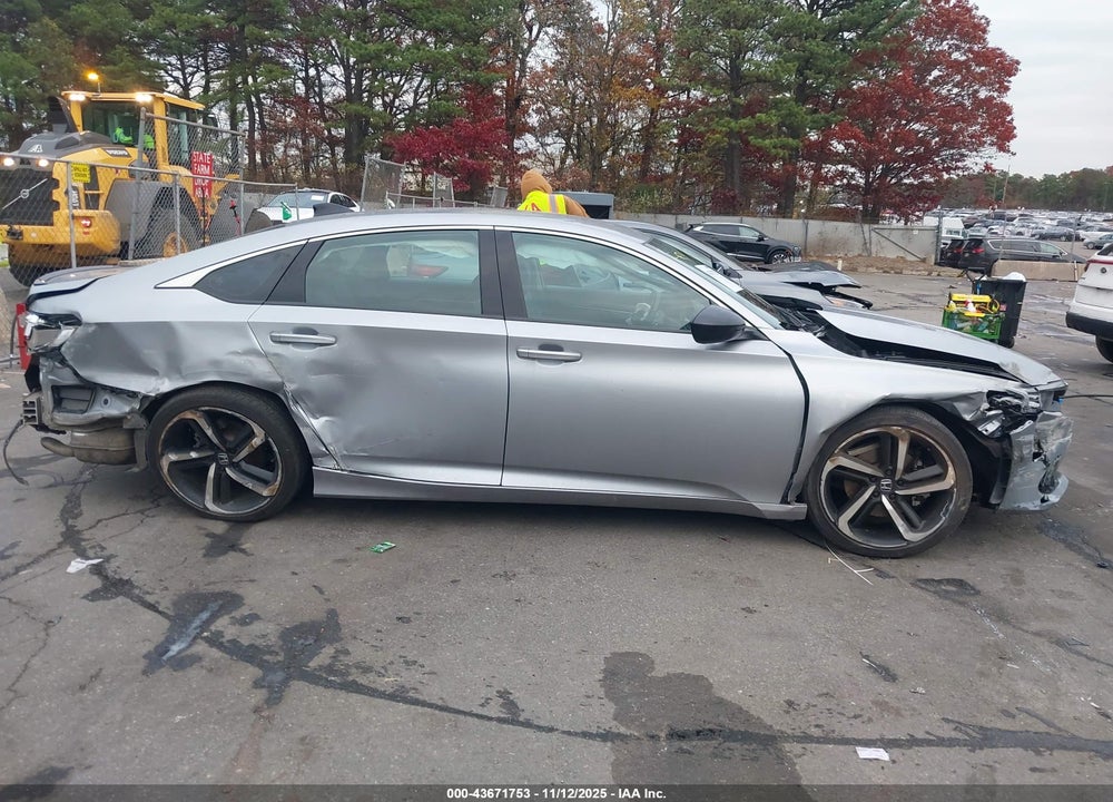 2022 HONDA ACCORD SPORT SE VIN: 1HGCV1F47NA105202