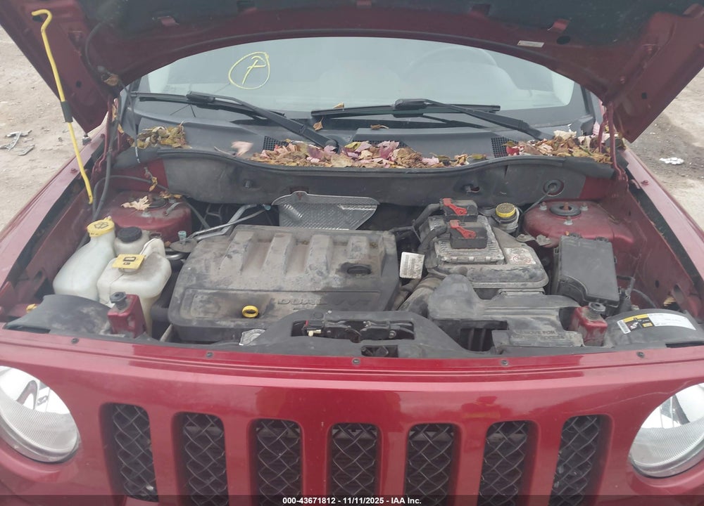 2014 JEEP PATRIOT LATITUDE VIN: 1C4NJRFB0ED761725