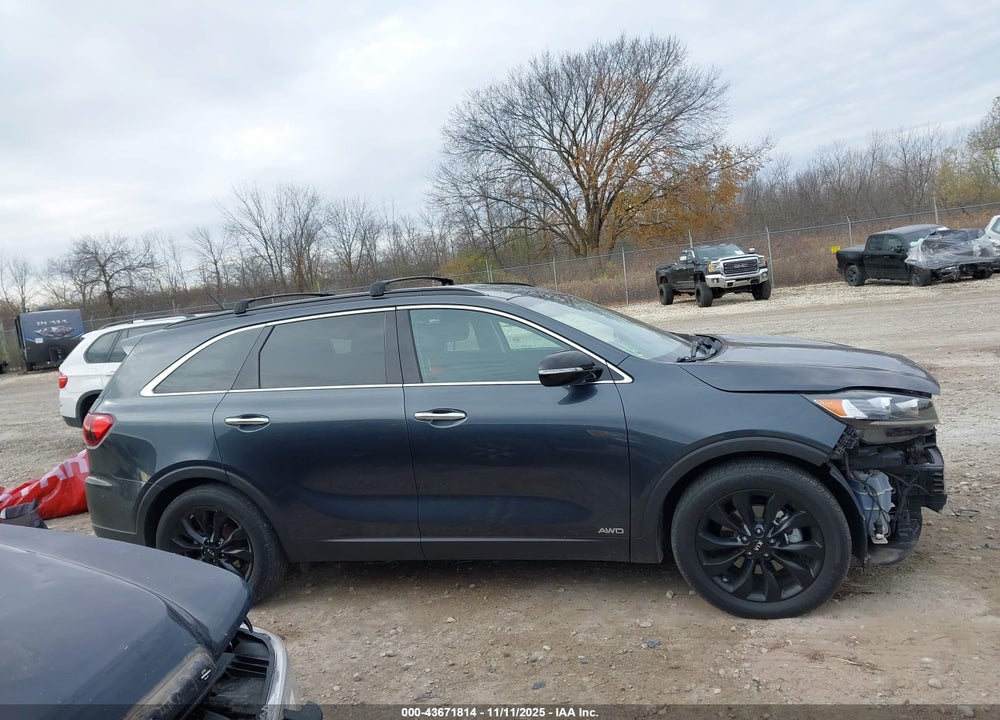 2019 KIA SORENTO 3.3L S VIN: 5XYPGDA56KG603706