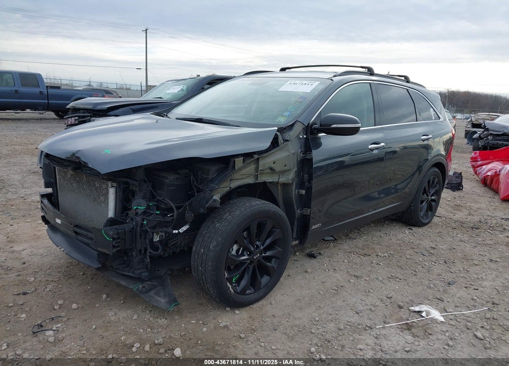 2019 KIA SORENTO 3.3L S VIN: 5XYPGDA56KG603706