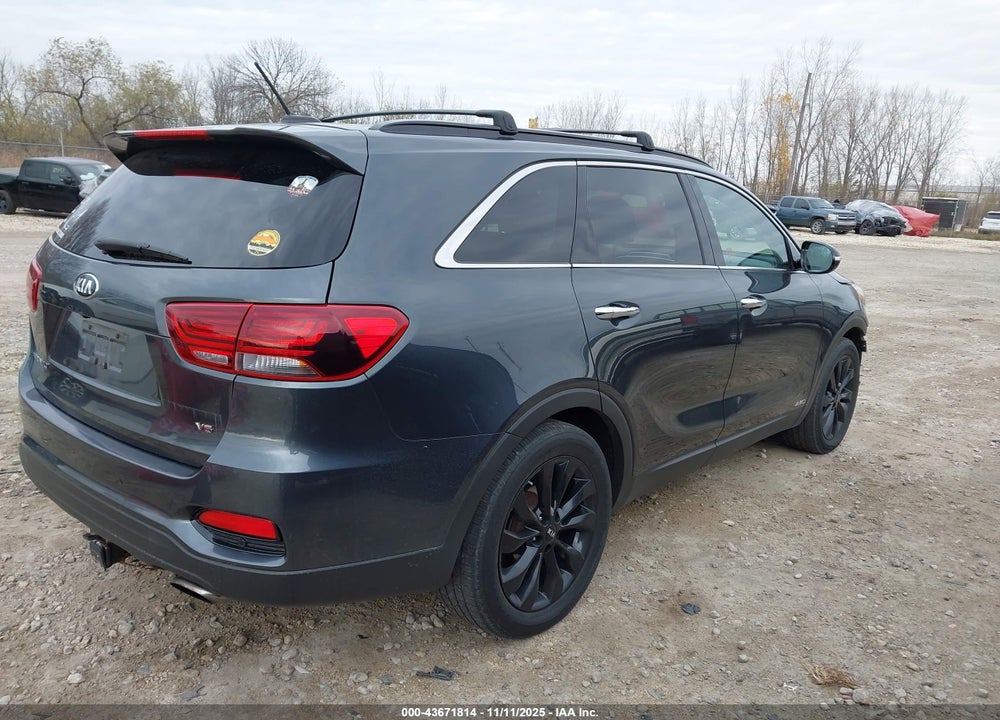 2019 KIA SORENTO 3.3L S VIN: 5XYPGDA56KG603706