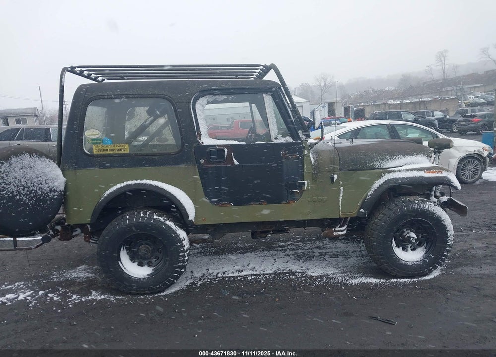 1984 JEEP CJ7 VIN: 1JCUM87E8ET062255