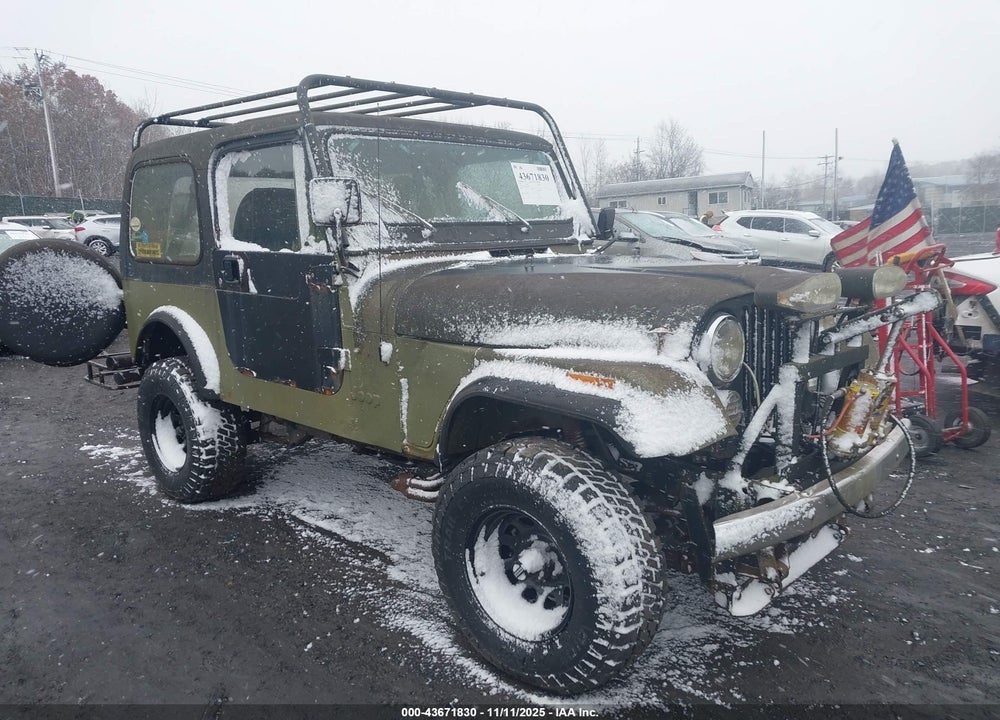 1984 JEEP CJ7 VIN: 1JCUM87E8ET062255