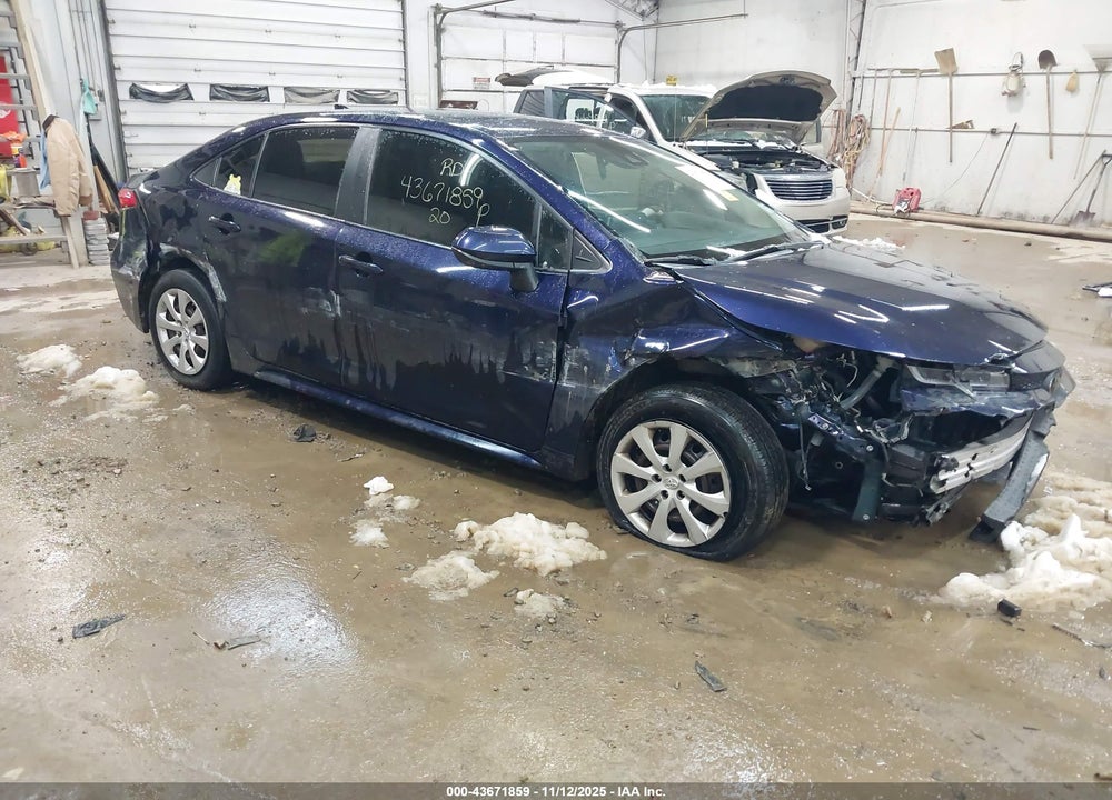 2020 TOYOTA COROLLA LE VIN: JTDEPRAE5LJ008514