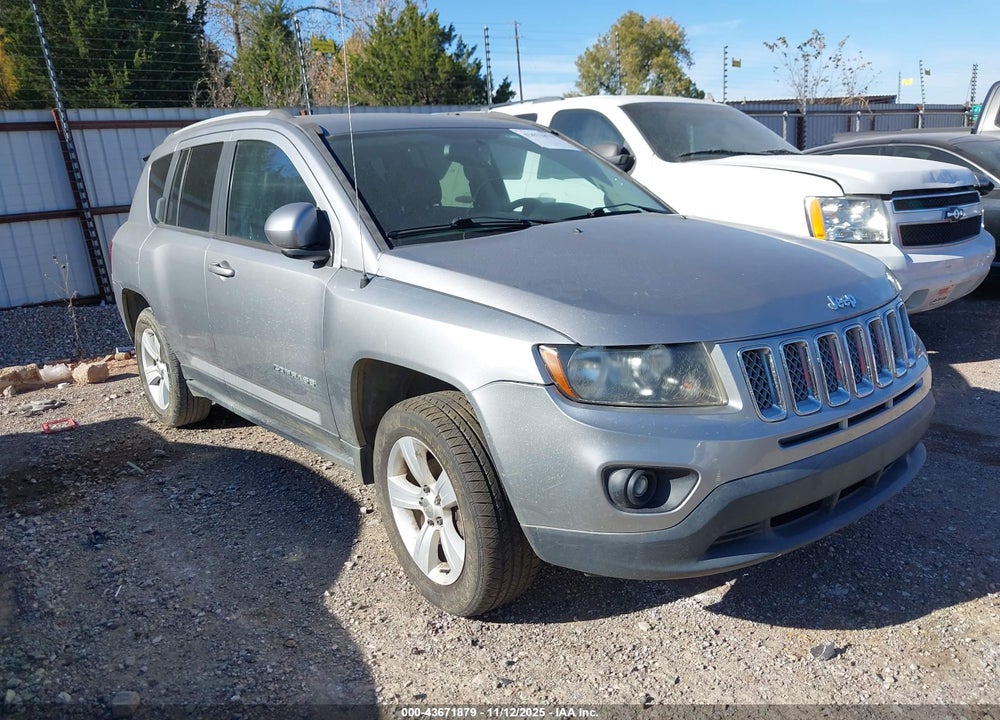 2016 JEEP COMPASS LATITUDE VIN: 1C4NJCEA1GD599418