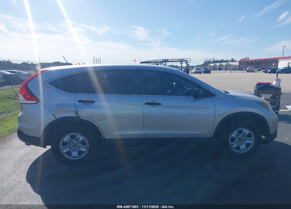 2013 HONDA CR-V LX VIN: 3CZRM3H38DG702980