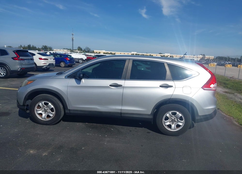 2013 HONDA CR-V LX VIN: 3CZRM3H38DG702980