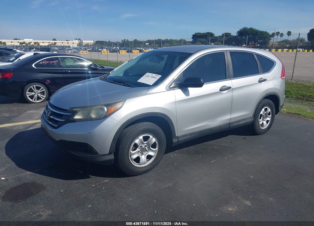 2013 HONDA CR-V LX VIN: 3CZRM3H38DG702980