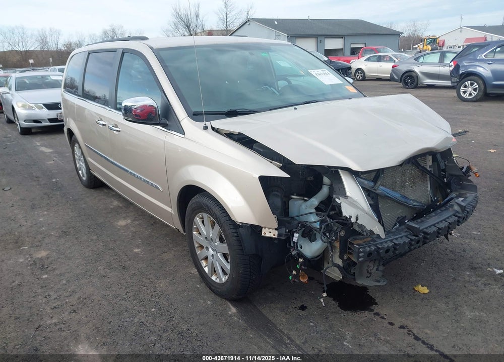 2012 CHRYSLER TOWN & COUNTRY TOURING-L VIN: 2C4RC1CG5CR363532