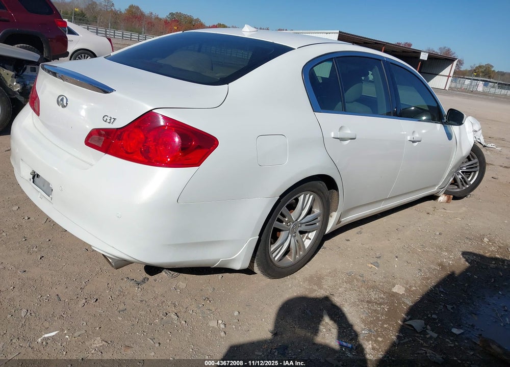 2011 INFINITI G37 VIN: JN1CV6AP1BM500020