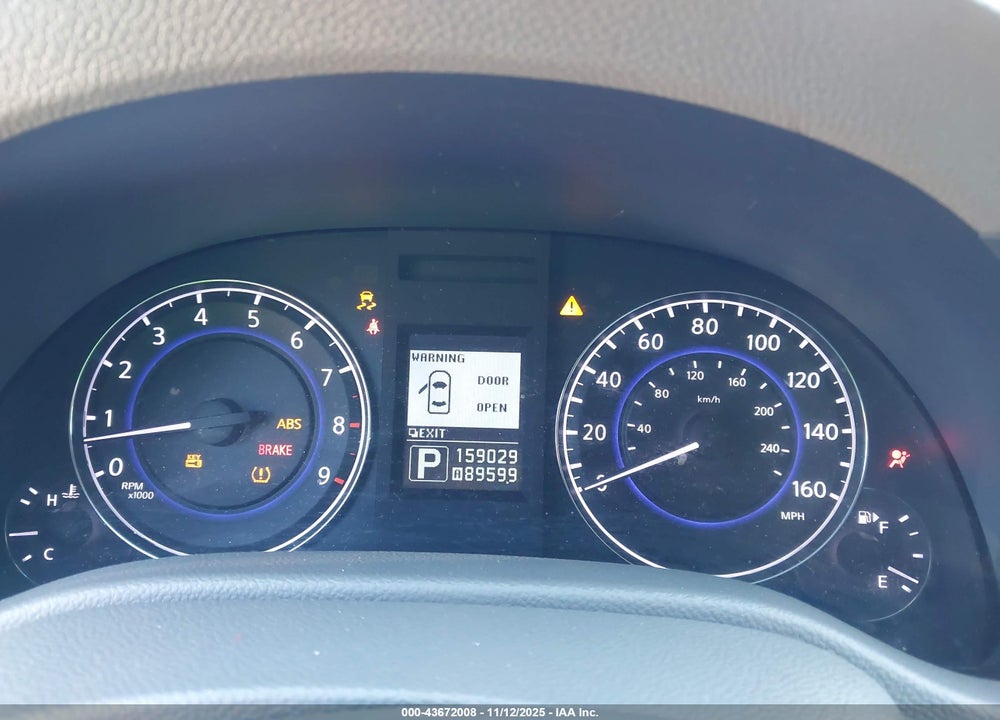 2011 INFINITI G37 VIN: JN1CV6AP1BM500020