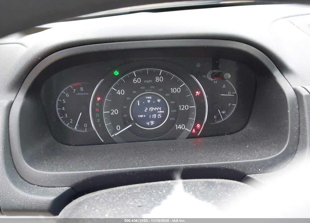 2014 HONDA CR-V LX VIN: 2HKRM4H36EH608617