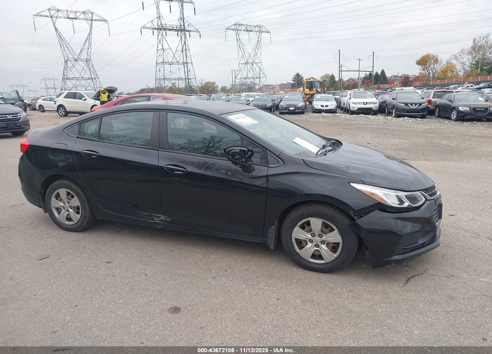 2016 CHEVROLET CRUZE LS AUTO VIN: 1G1BC5SM8G7248097