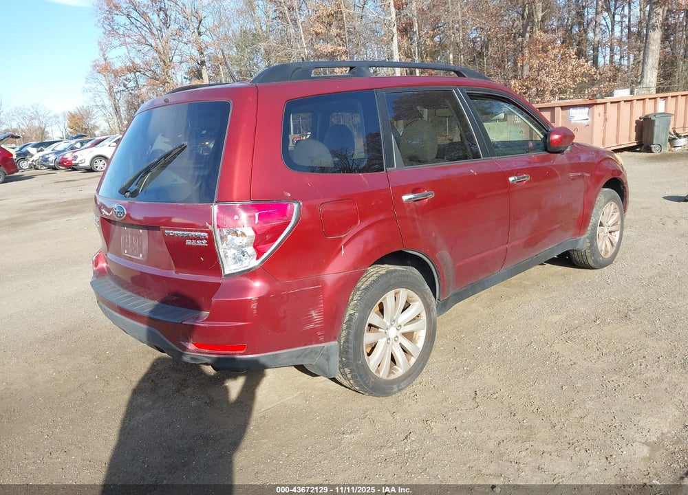 2012 SUBARU FORESTER 2.5X PREMIUM VIN: JF2SHADC9CH445940