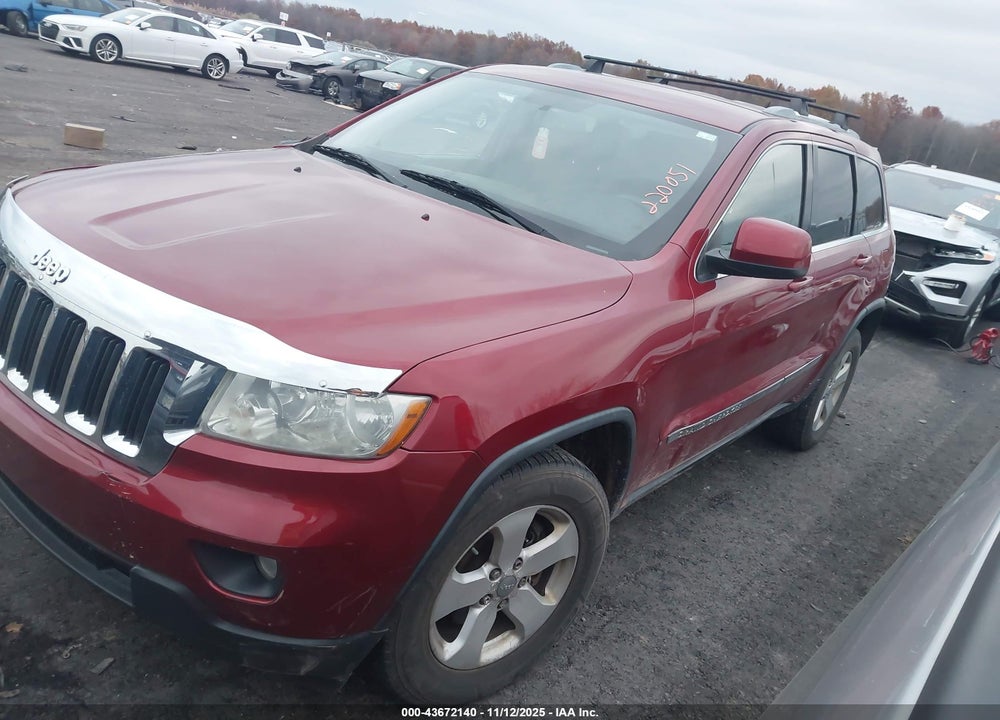 2012 JEEP GRAND CHEROKEE LAREDO VIN: 1C4RJFAG0CC220051