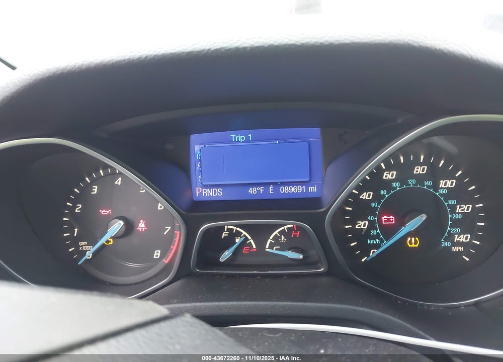 2013 FORD FOCUS SE VIN: 1FADP3K23DL175866