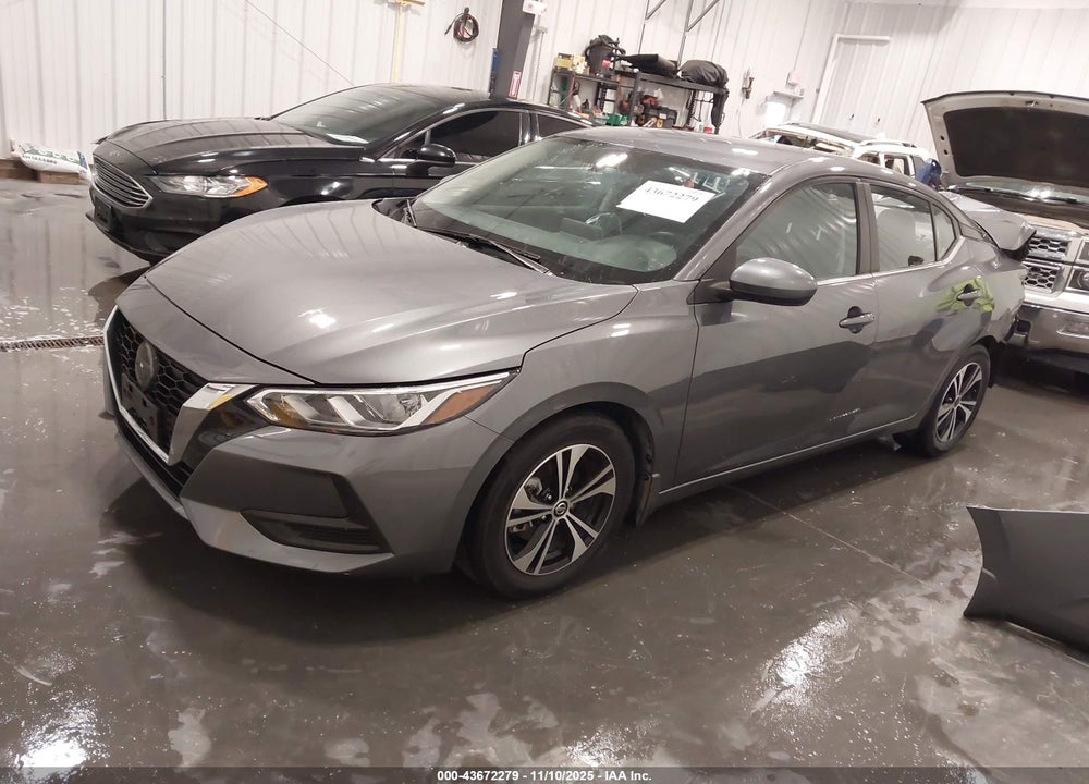 2022 NISSAN SENTRA SV XTRONIC CVT VIN: 3N1AB8CV1NY296733