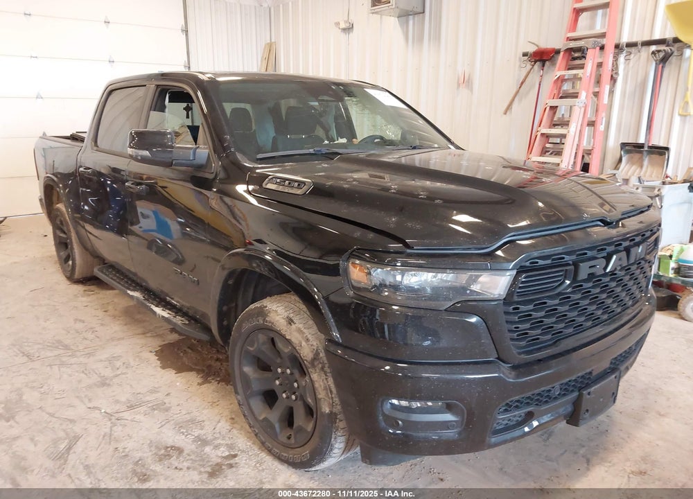 2025 RAM 1500 BIG HORN  4X4 5'7 BOX VIN: 1C6SRFFP1SN538581