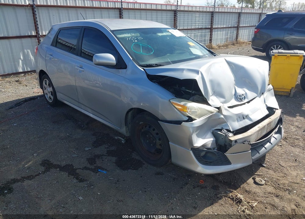 2009 TOYOTA MATRIX S VIN: 2T1KE40E89C021968