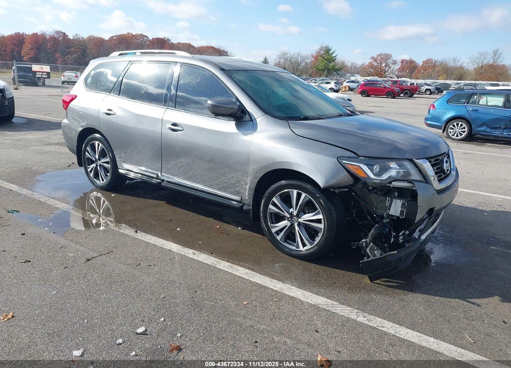 2019 NISSAN PATHFINDER PLATINUM VIN: 5N1DR2MM0KC641338