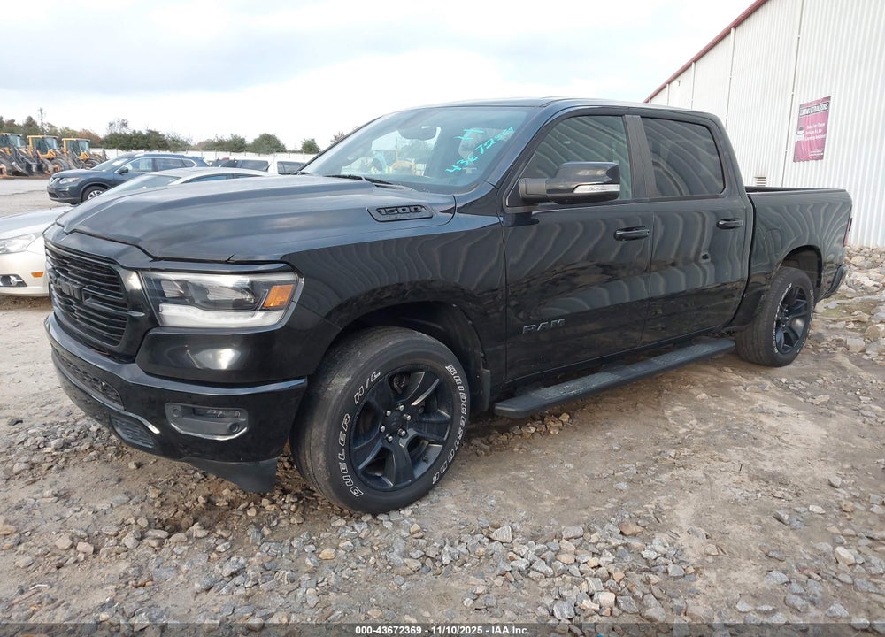 2020 RAM 1500 BIG HORN 4X4 5'7 BOX VIN: 1C6SRFFT0LN153866