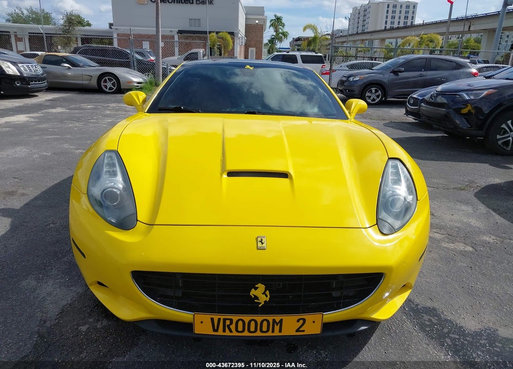 2010 FERRARI CALIFORNIA VIN: ZFF65LJA2A0171436