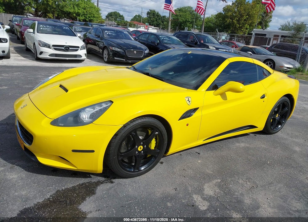 2010 FERRARI CALIFORNIA VIN: ZFF65LJA2A0171436