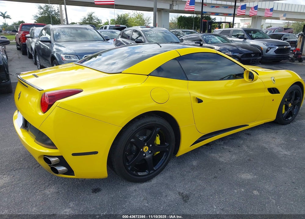 2010 FERRARI CALIFORNIA VIN: ZFF65LJA2A0171436