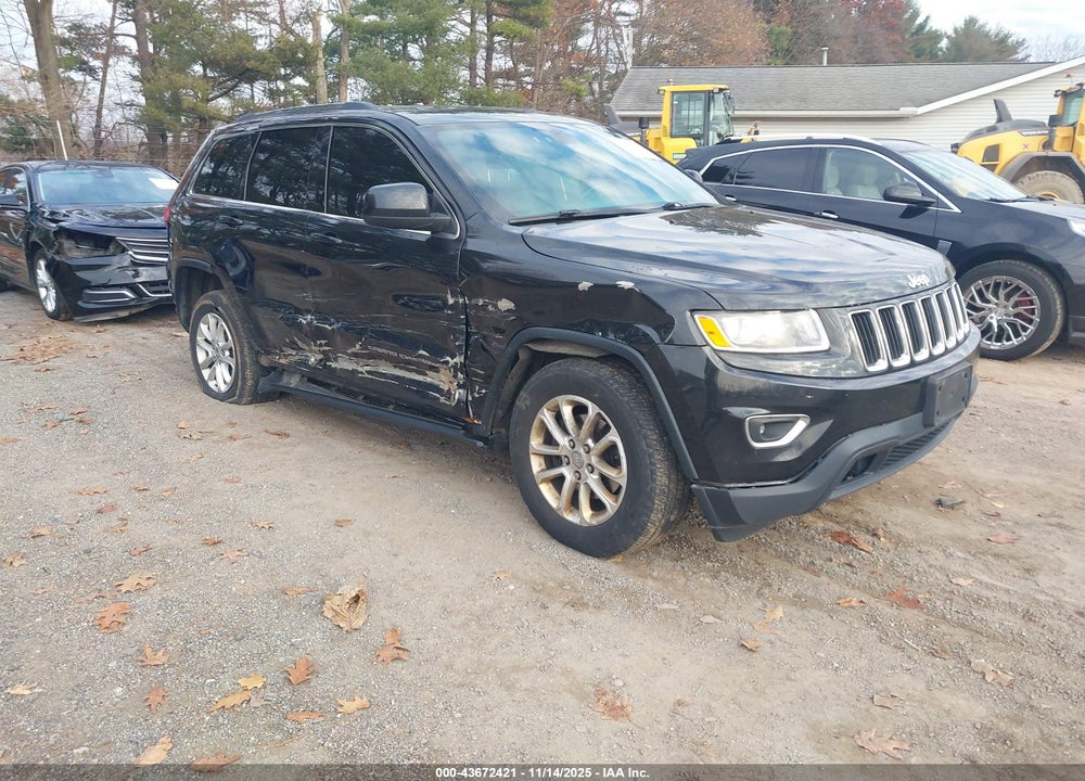 2016 JEEP GRAND CHEROKEE LAREDO VIN: 1C4RJFAG4GC445093