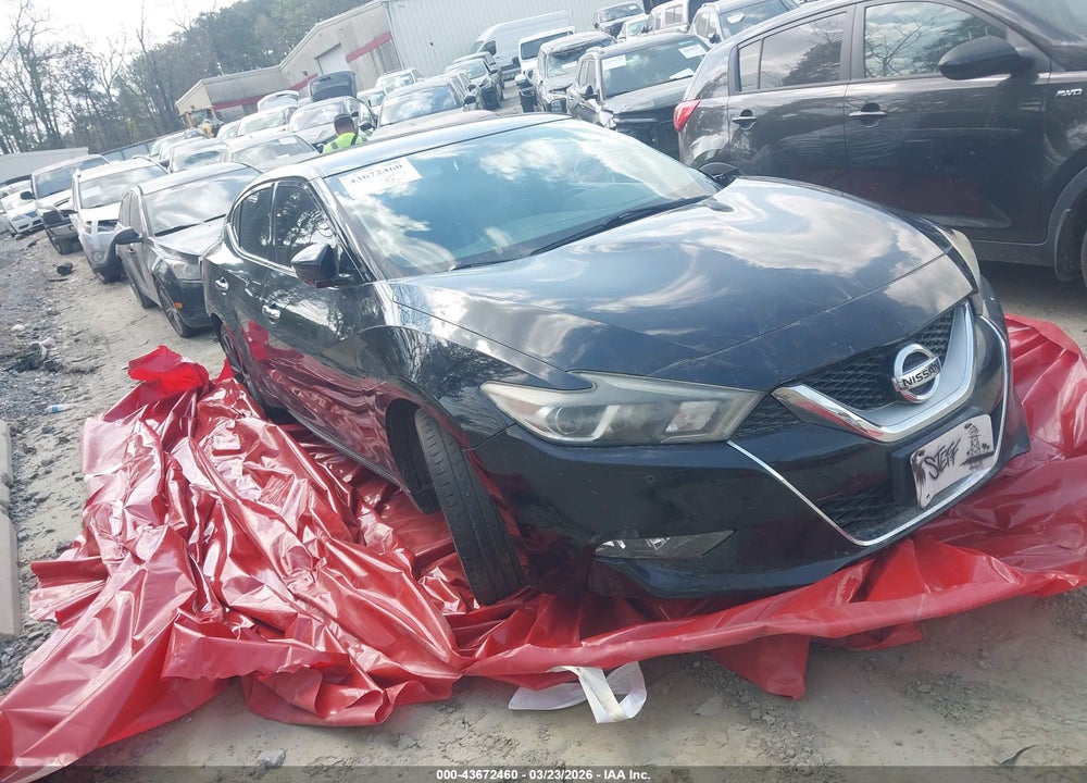 2017 NISSAN MAXIMA 3.5 SR VIN: 1N4AA6AP9HC446888