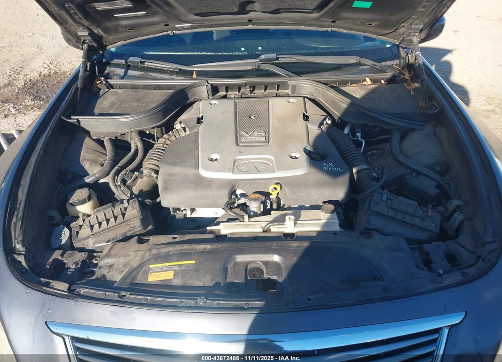 2011 INFINITI G37X VIN: JN1CV6AR4BM352740