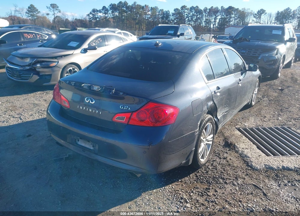 2011 INFINITI G37X VIN: JN1CV6AR4BM352740