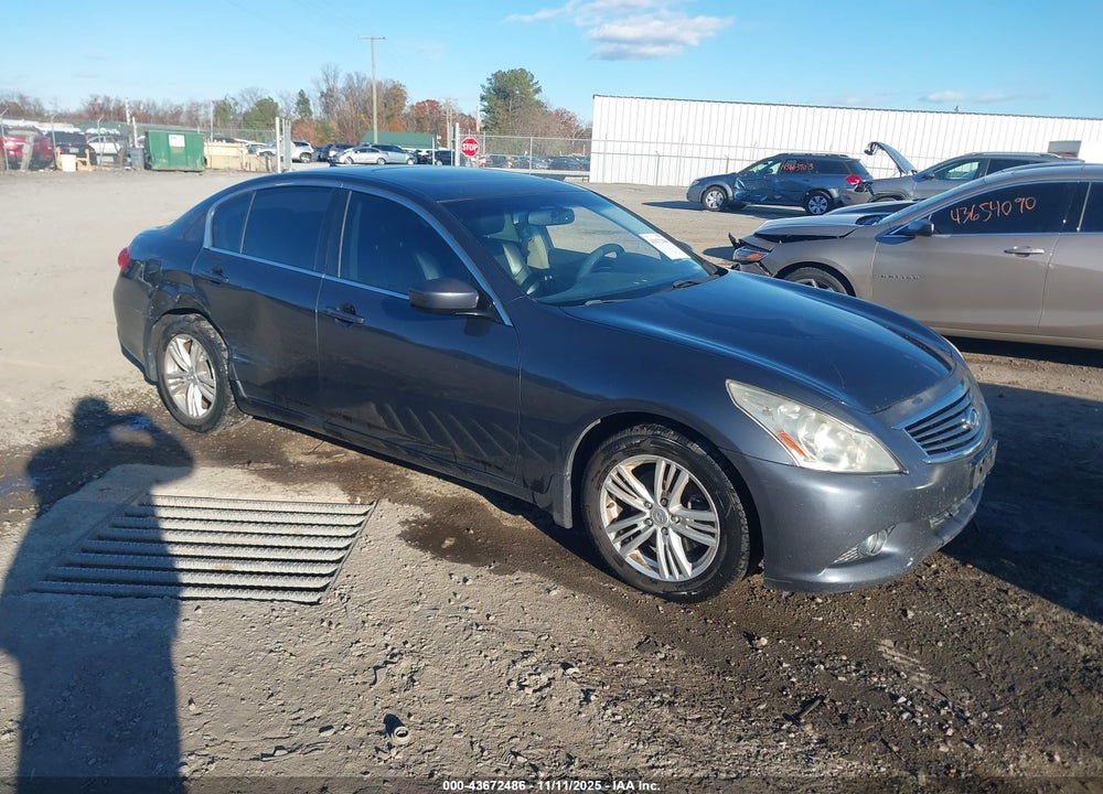 2011 INFINITI G37X VIN: JN1CV6AR4BM352740
