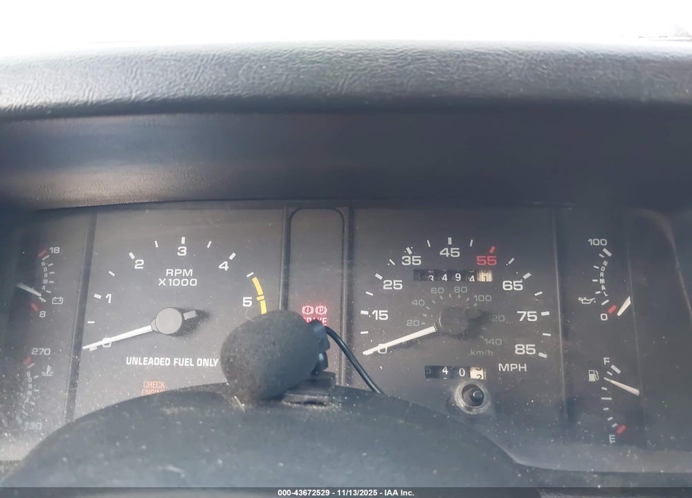 1990 FORD MUSTANG LX VIN: 1FACP44A2LF195139