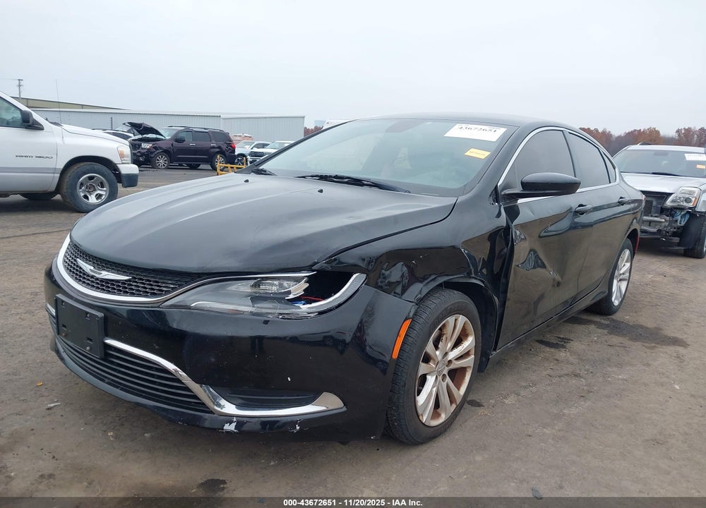 2016 CHRYSLER 200 LIMITED VIN: 1C3CCCAB0GN128066