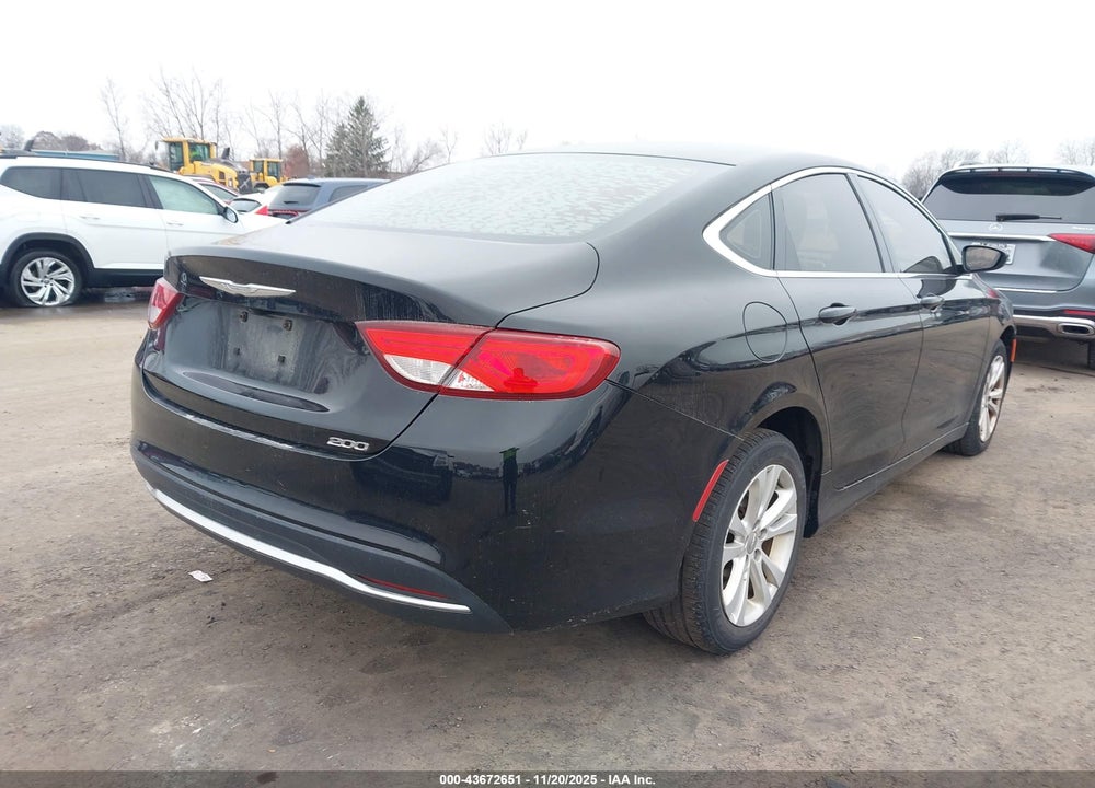 2016 CHRYSLER 200 LIMITED VIN: 1C3CCCAB0GN128066