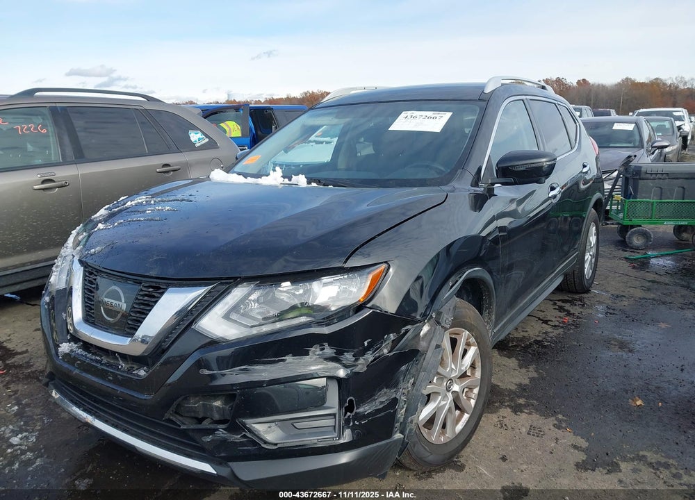 2017 NISSAN ROGUE SV VIN: JN8AT2MV6HW280789